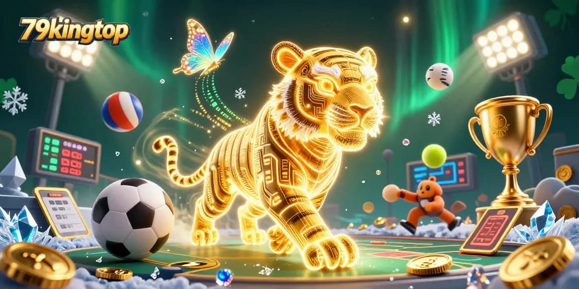 Experience the thrill of 79kingtop as radiant characters explore a dynamic digital casino world.