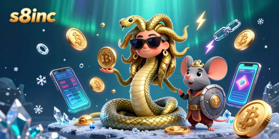 Engage with thrilling s8inc gaming experiences featuring Medusa and crypto elements.
