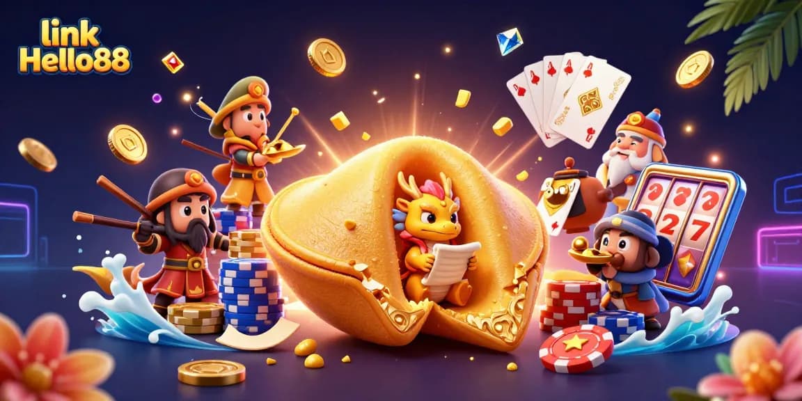 Engage with the excitement of winning strategies at link Hello88, featuring a vibrant casino scene.