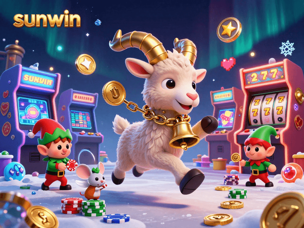 Experience festive thrills at sunwin's holiday-horror casino with Krampus, tiny angels, and playful gremlins.