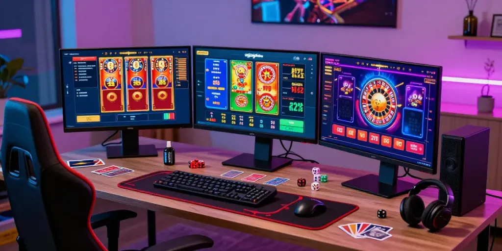 Exciting ggsoft rtp gaming dashboard with real-time statistics and vibrant visuals.