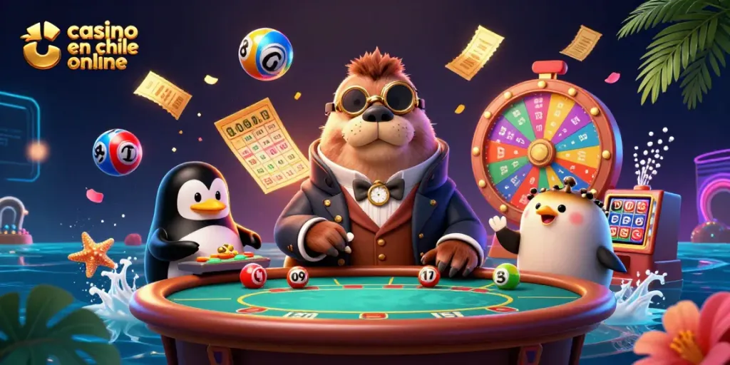 Disfruta la emoción del casino en Chile online con un lujoso escenario de juego acuático lleno de acción.