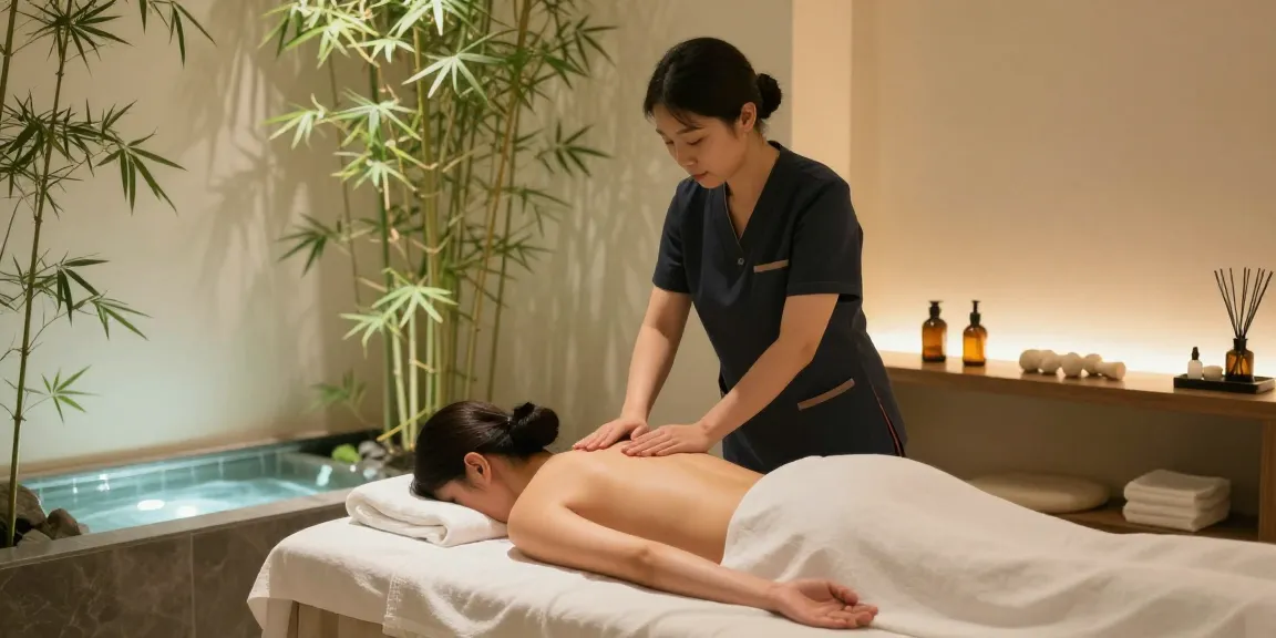 Professional 인천출장마사지 service in a tranquil massage therapy studio.