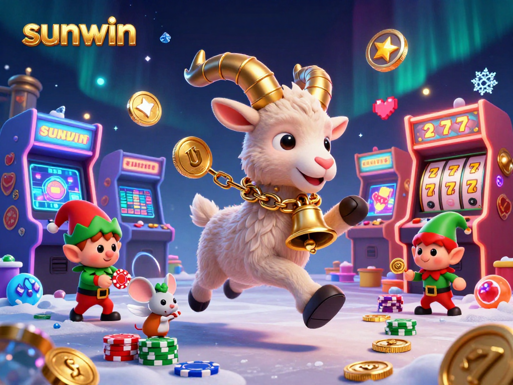 Experience festive thrills at sunwin's holiday-horror casino with Krampus, tiny angels, and playful gremlins.
